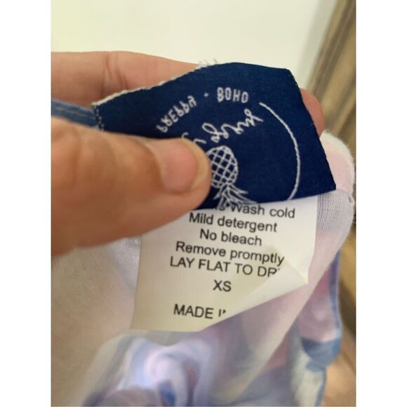 Ella Gray Pastel Gingham Summer Dress - Picture 8 of 13